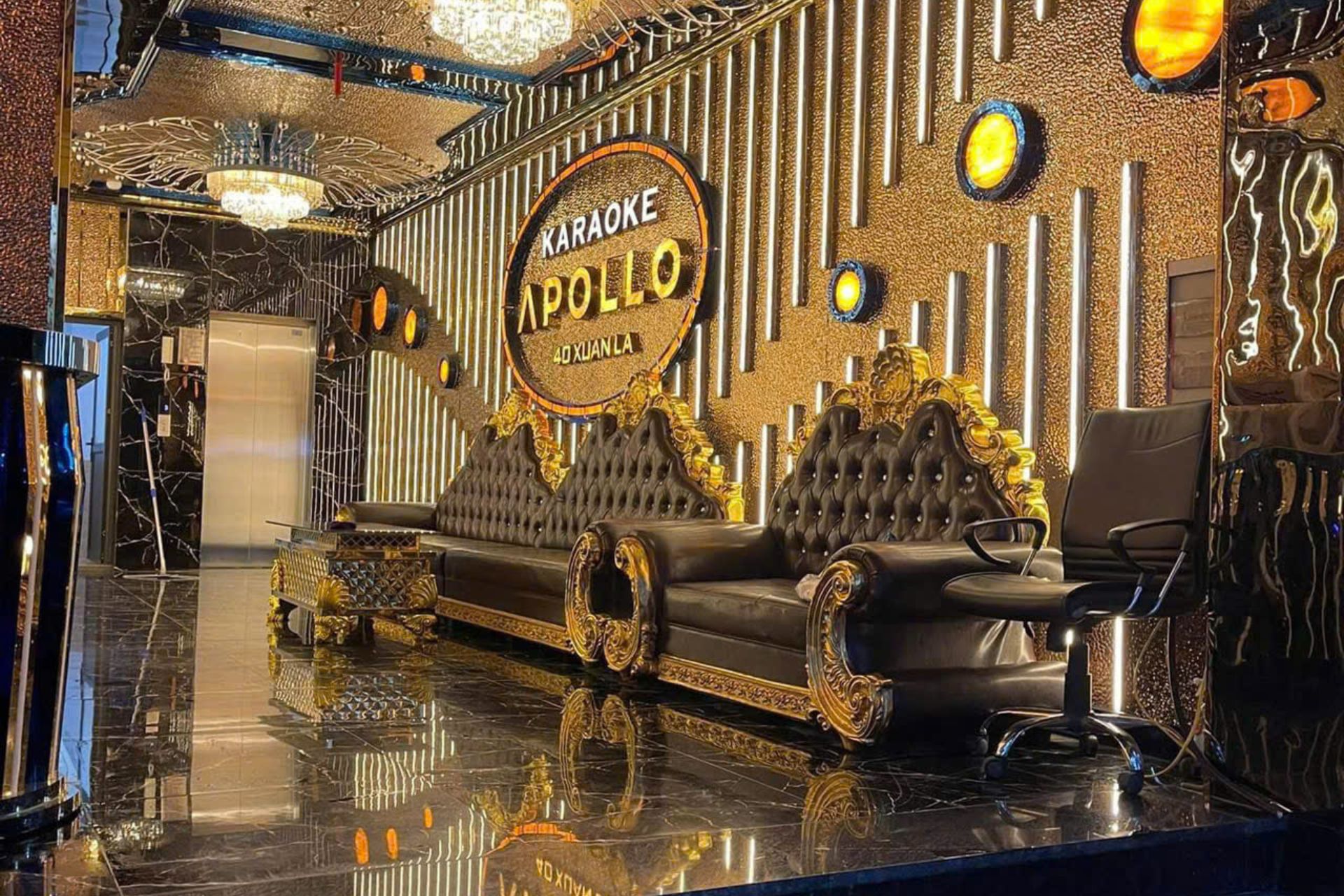 sảnh chờ của Karaoke Apollo