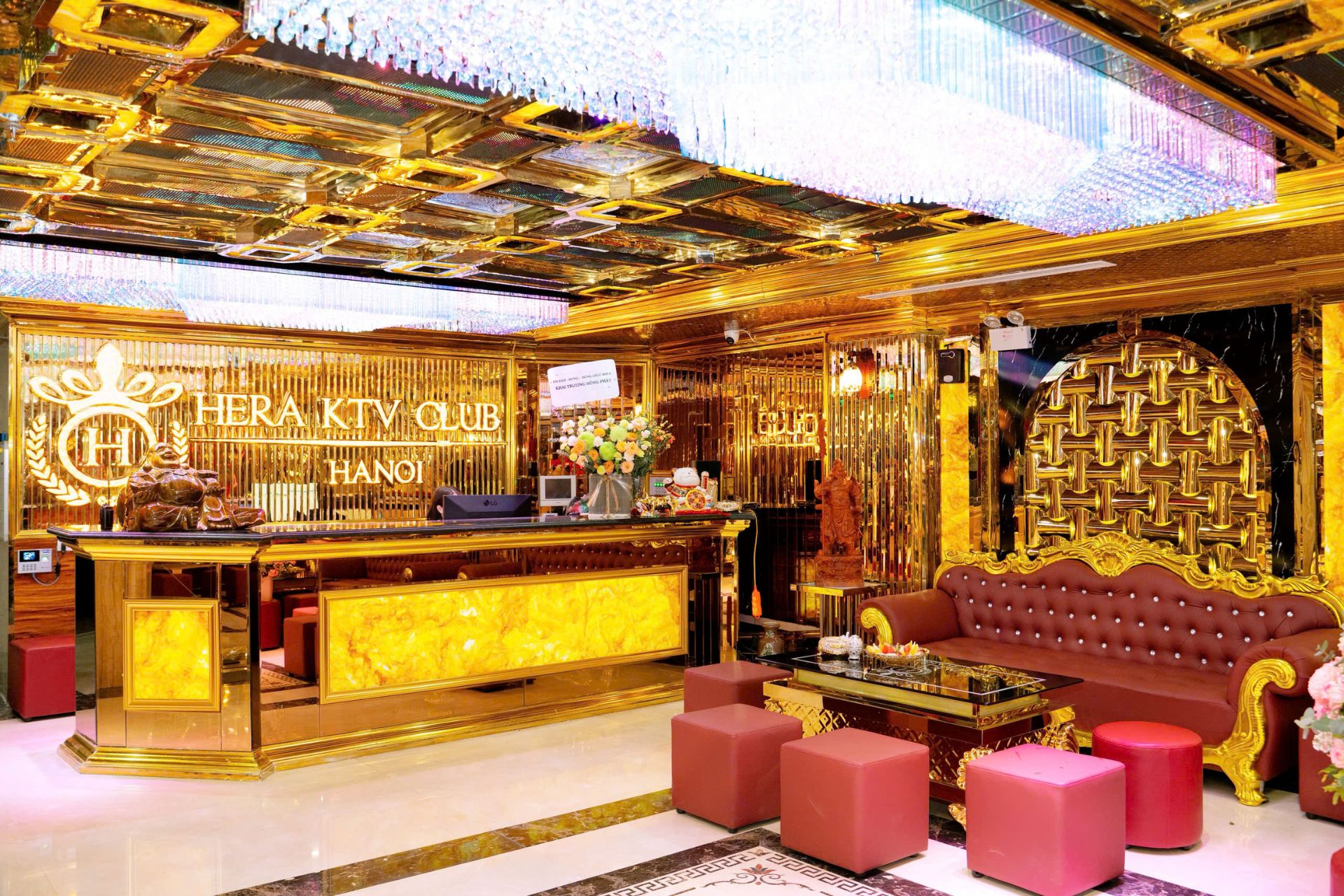 sảnh chờ của Karaoke Hera