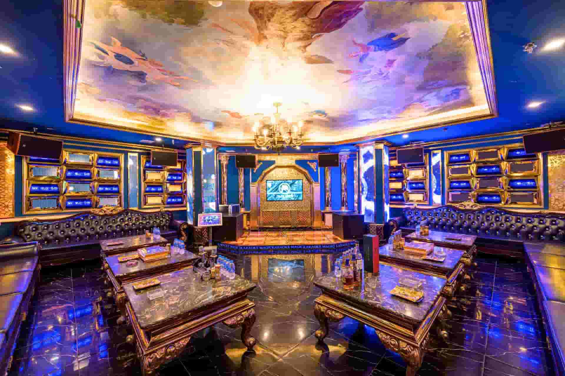 phòng hát của Karaoke Magic tại 65 Thái Thịnh