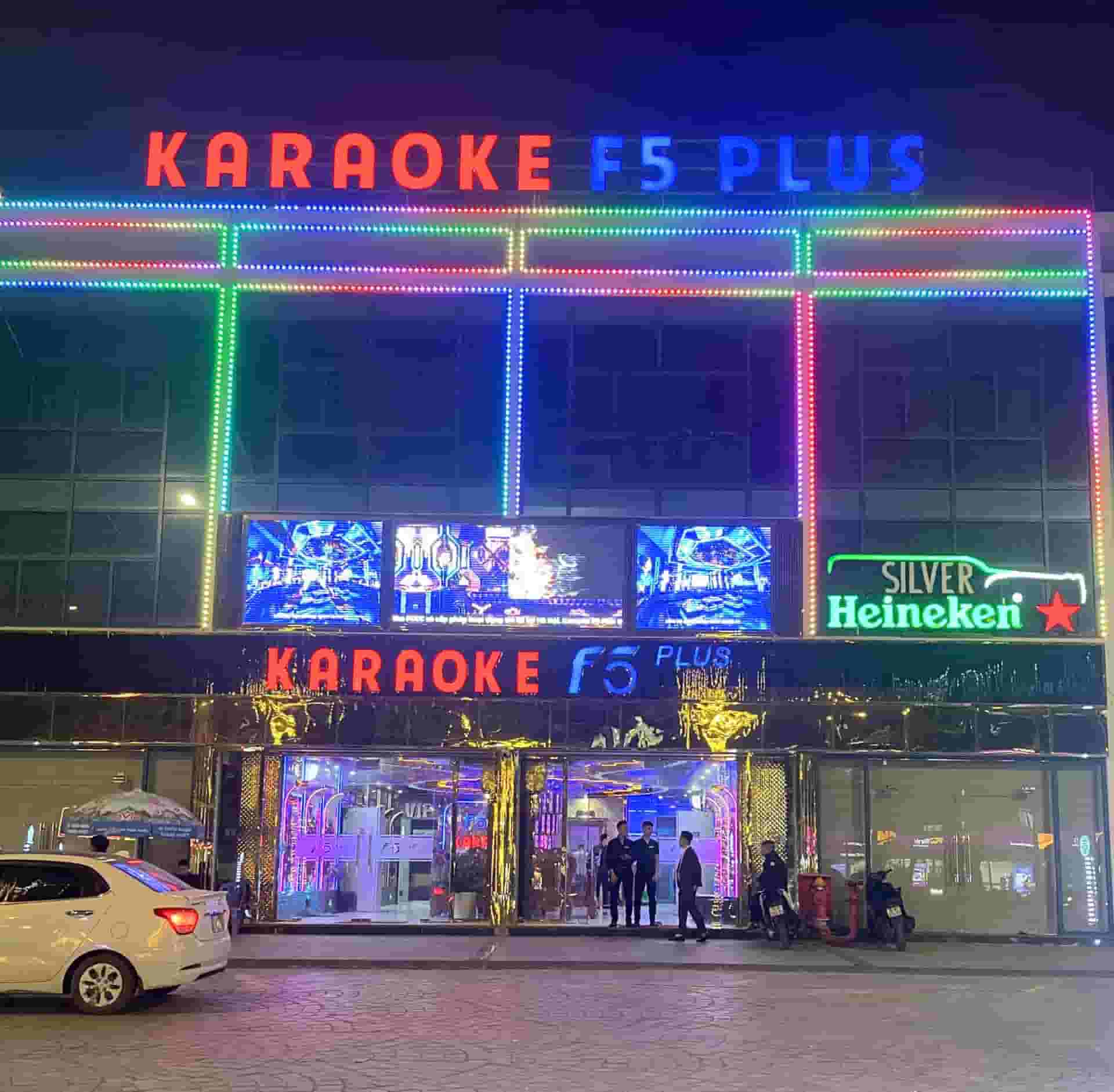 mặt tiền của Karaoke F5 Plus tại 66 Tố Hữu